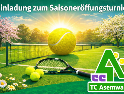 Einladung zum Saisoneröffnungsturnier 2026